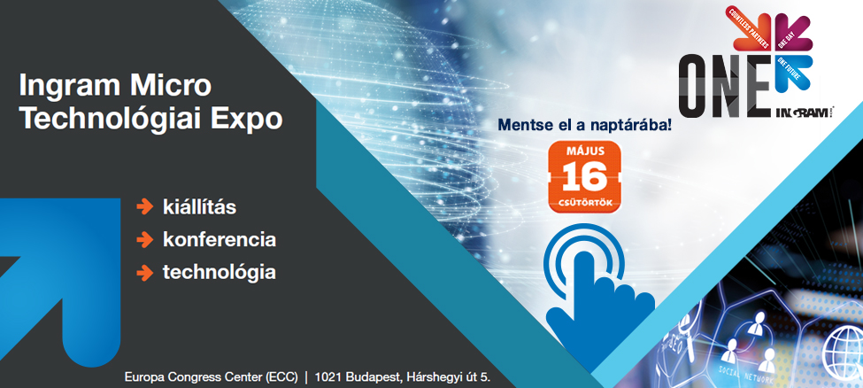 One Ingram 2019 - Technológia Expo - Mentse el a dátumot!