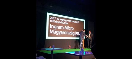 HPE elismerés az Ingram Micro Magyarországnak