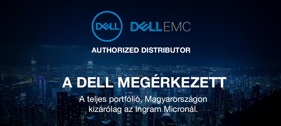 Dell disztribútorok lettünk! 