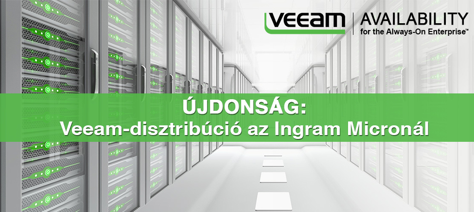 Veeam-disztribúció az Ingram Micro-nál